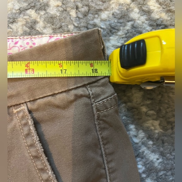 Levi’s Brown Cropped Pants size 14 (P102) - Picture 6 of 9